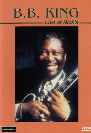 B.B. King Live at Nick's poster