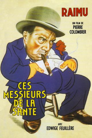 Ces messieurs de la Santé poster