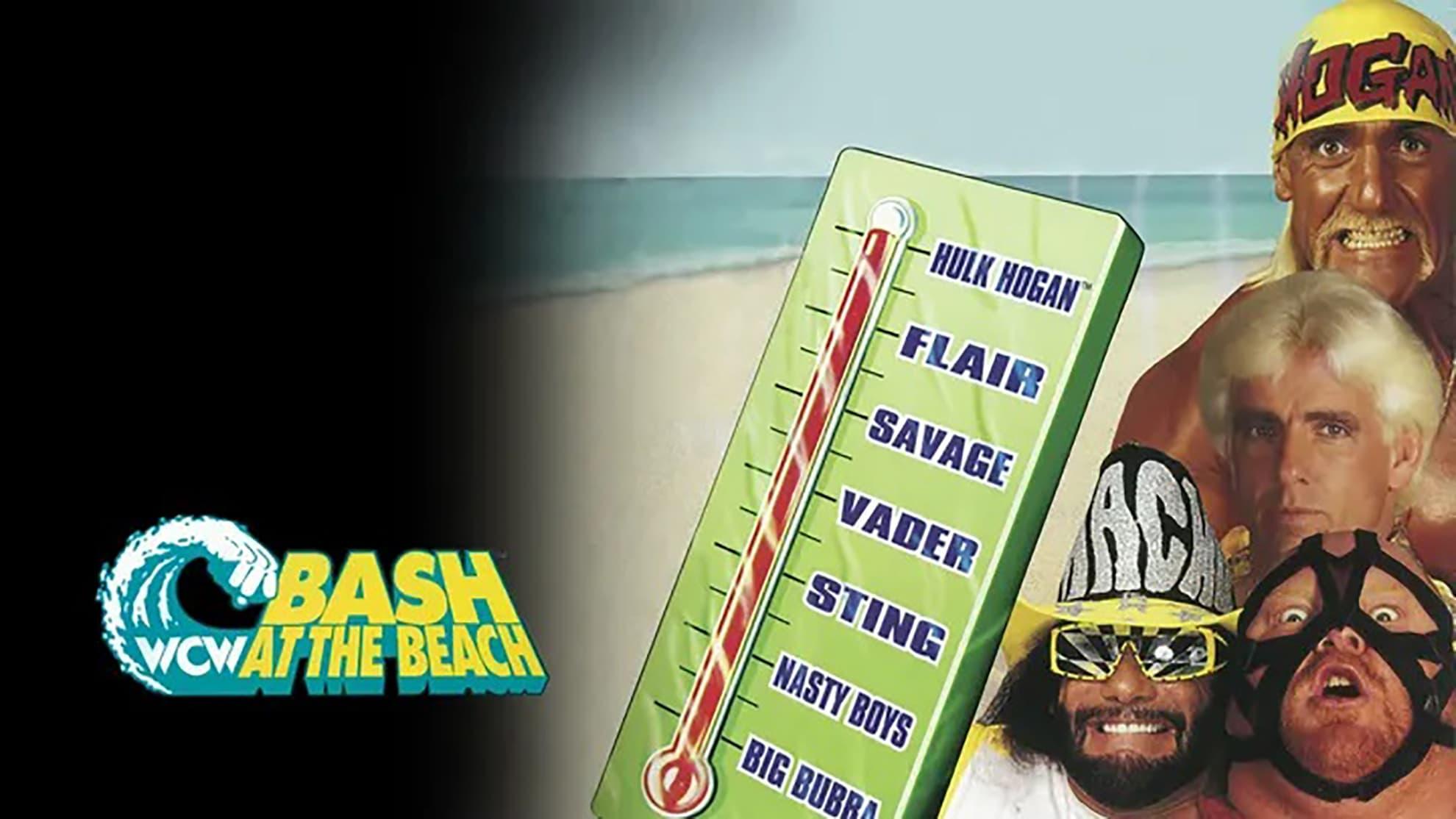 WCW Bash at the Beach 1995 backdrop