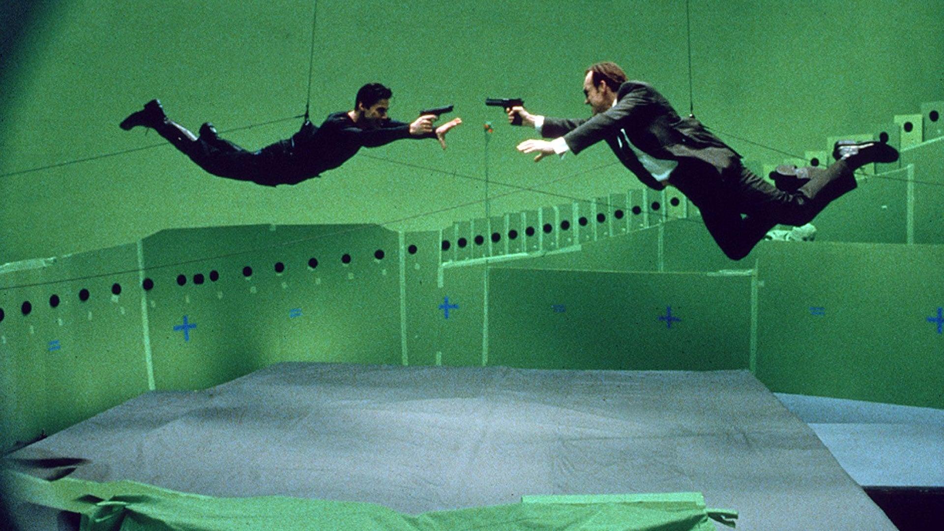 The Matrix Revisited backdrop