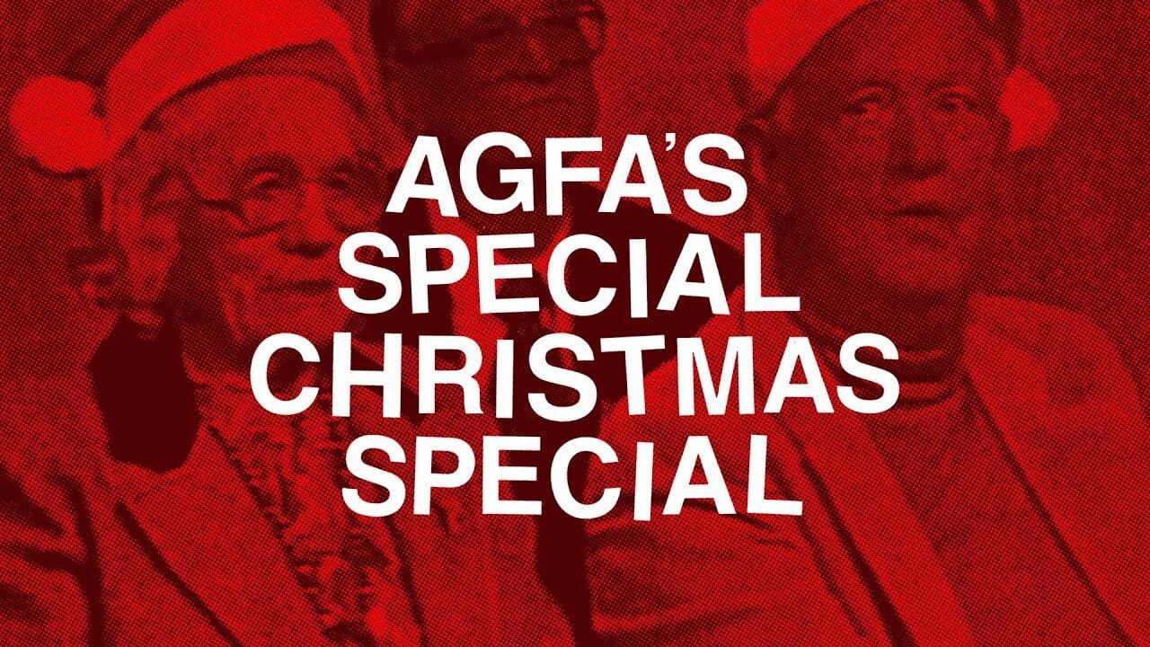 AGFA's Special Christmas Special backdrop