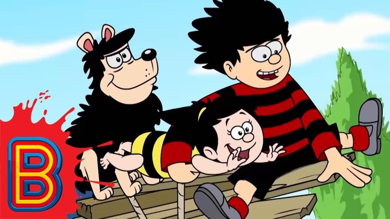 Dennis the Menace and Gnasher backdrop
