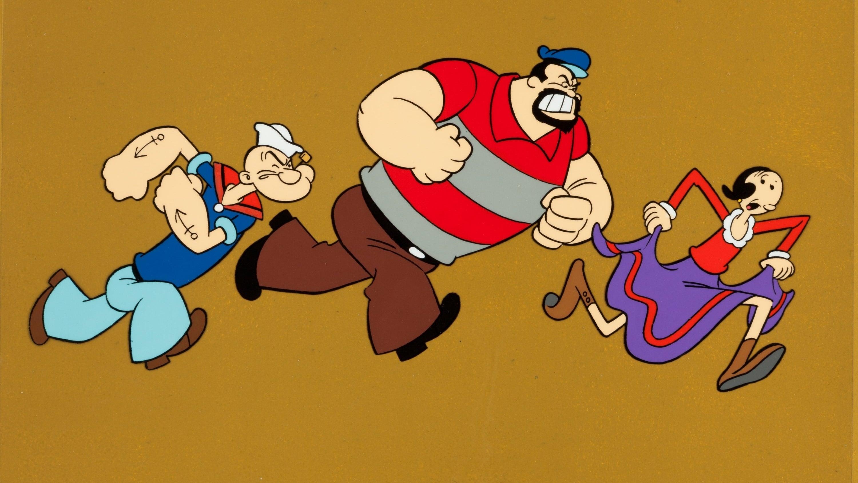 The All-New Popeye Hour backdrop
