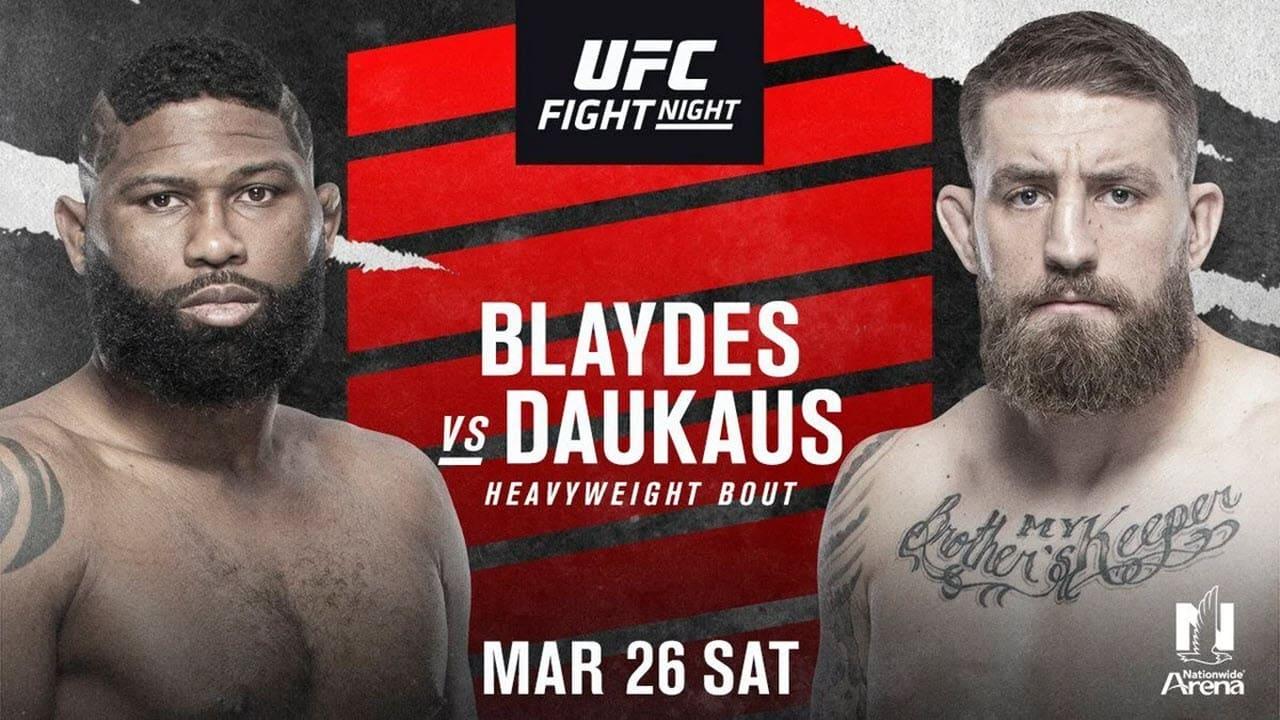 UFC on ESPN 33: Blaydes vs. Daukaus backdrop