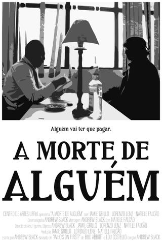 A Morte de Alguém poster