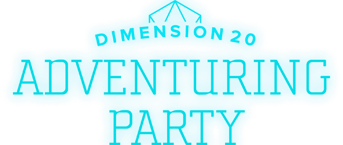 Dimension 20's Adventuring Party logo