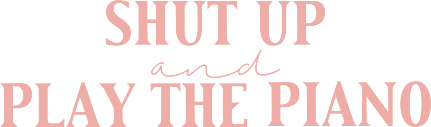 Shut Up and Play the Piano logo