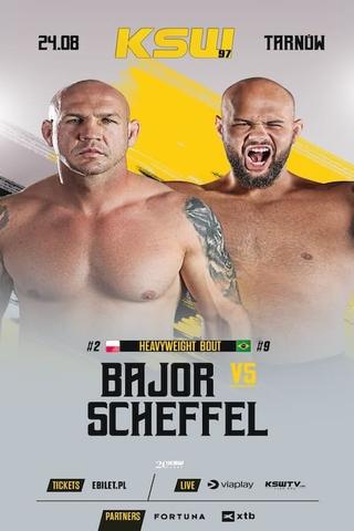 KSW 97: Bajor vs. Scheffel poster