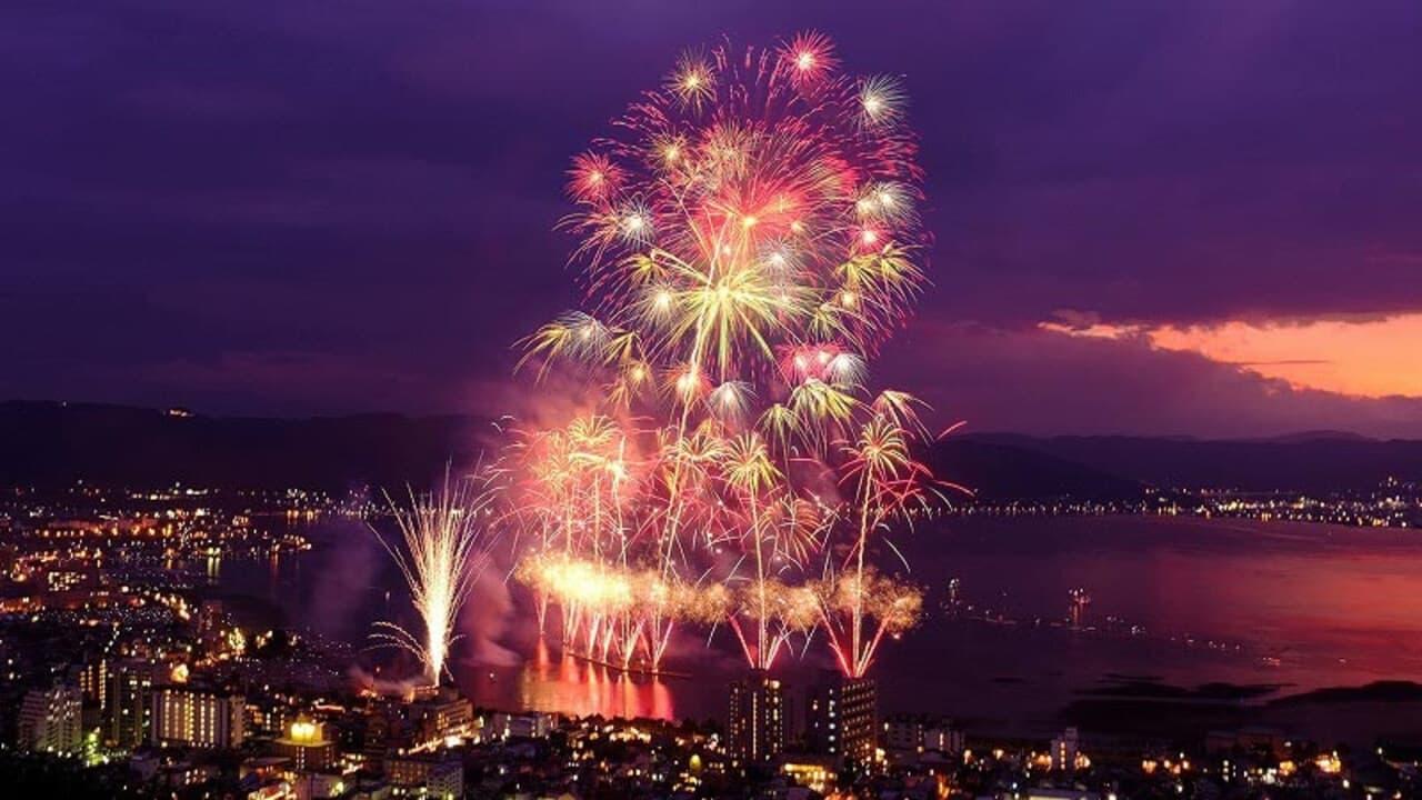 夜空に輝く希望の大花火～諏訪湖・長岡・伊勢 真夏の祭典 backdrop