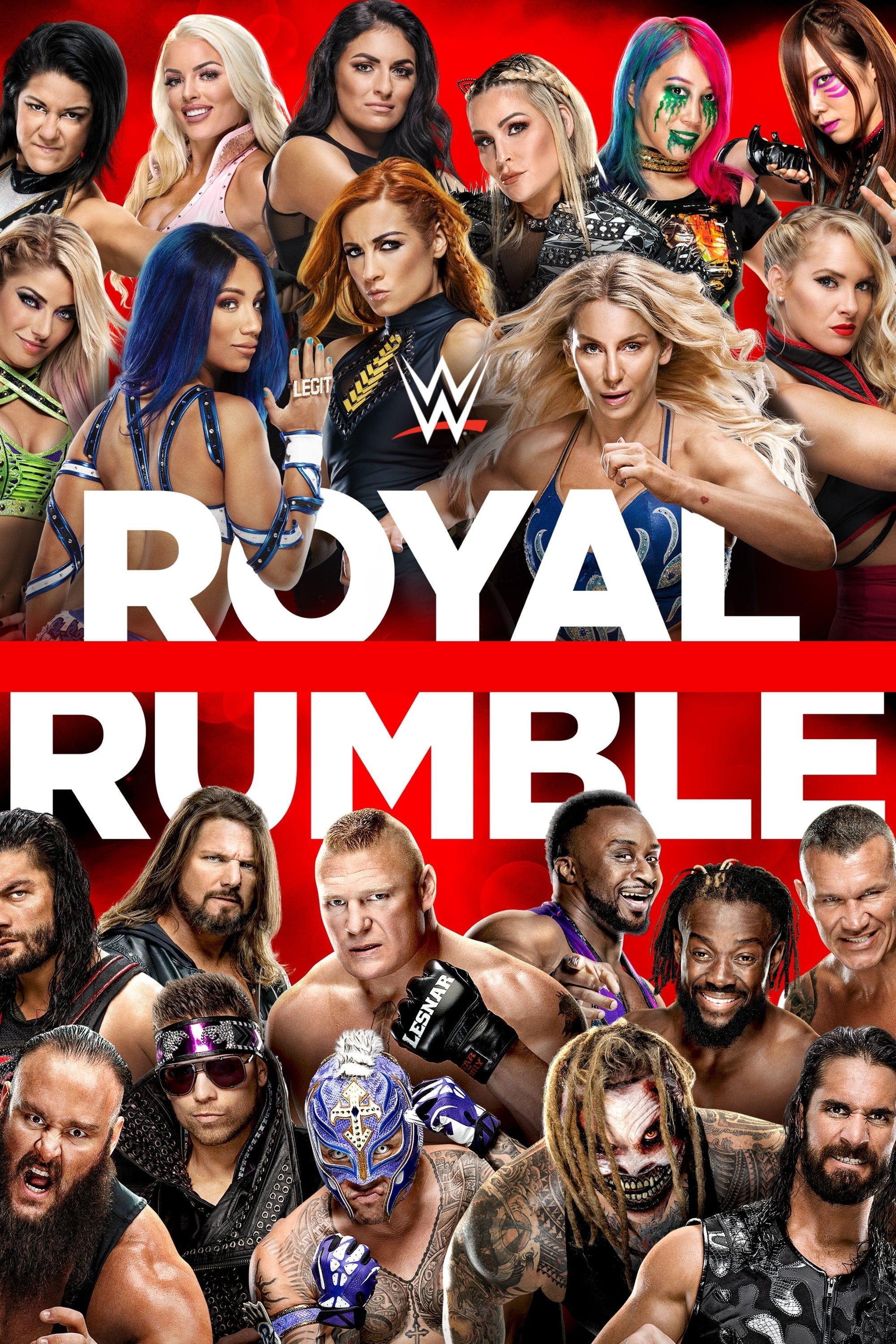 WWE Royal Rumble 2020 poster