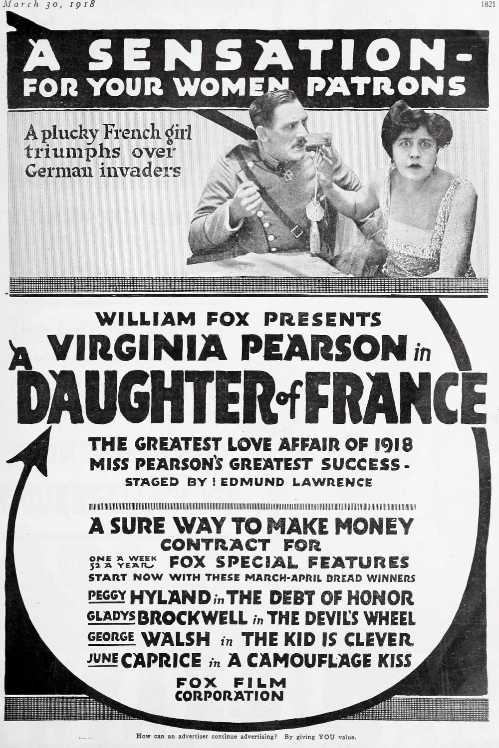 A Daughter of France poster