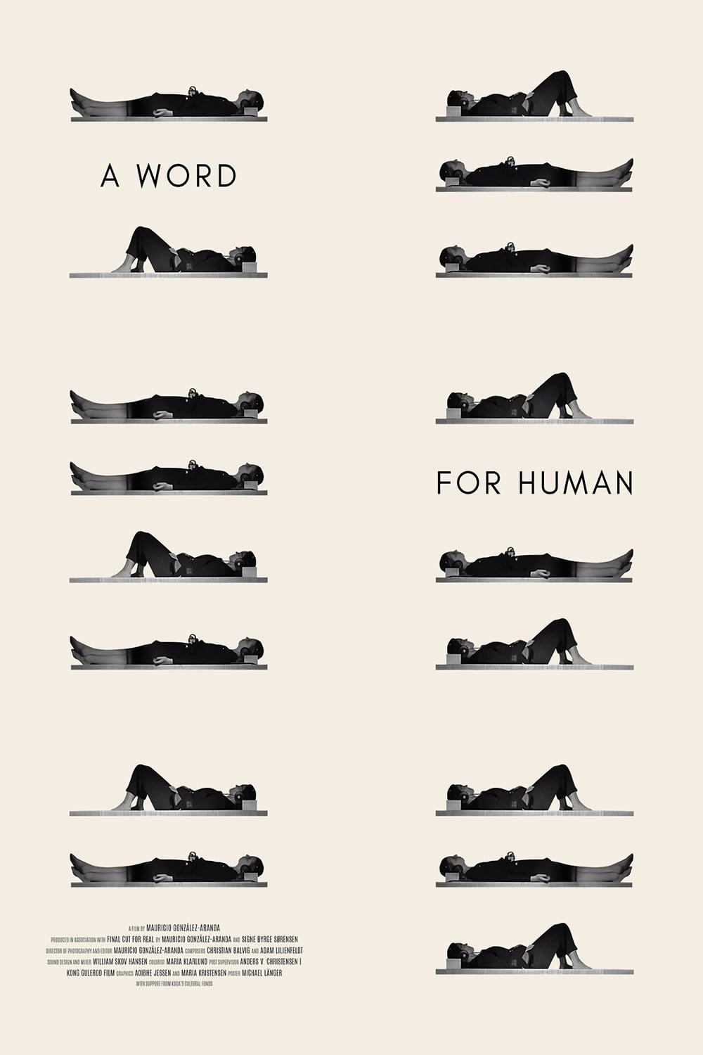 A Word for Human poster