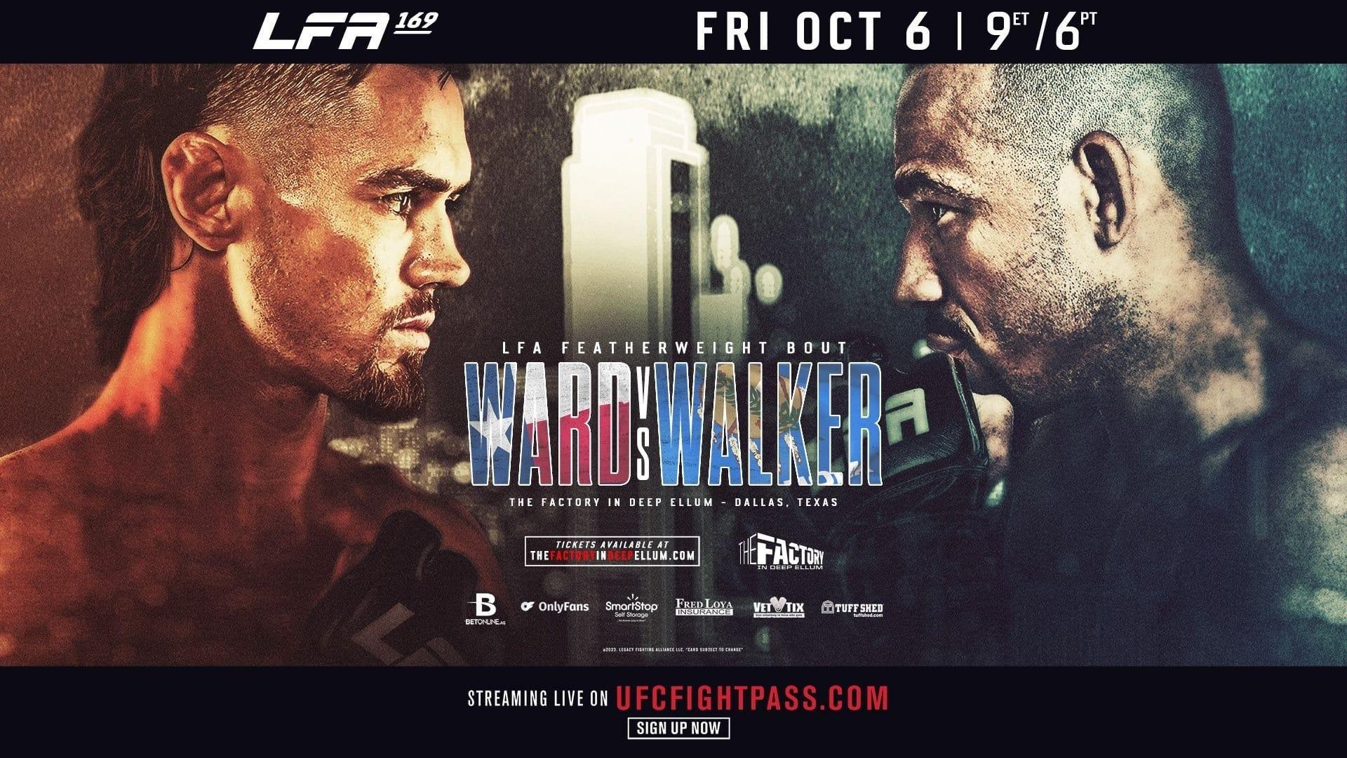 LFA 169: Ward vs. Walker backdrop