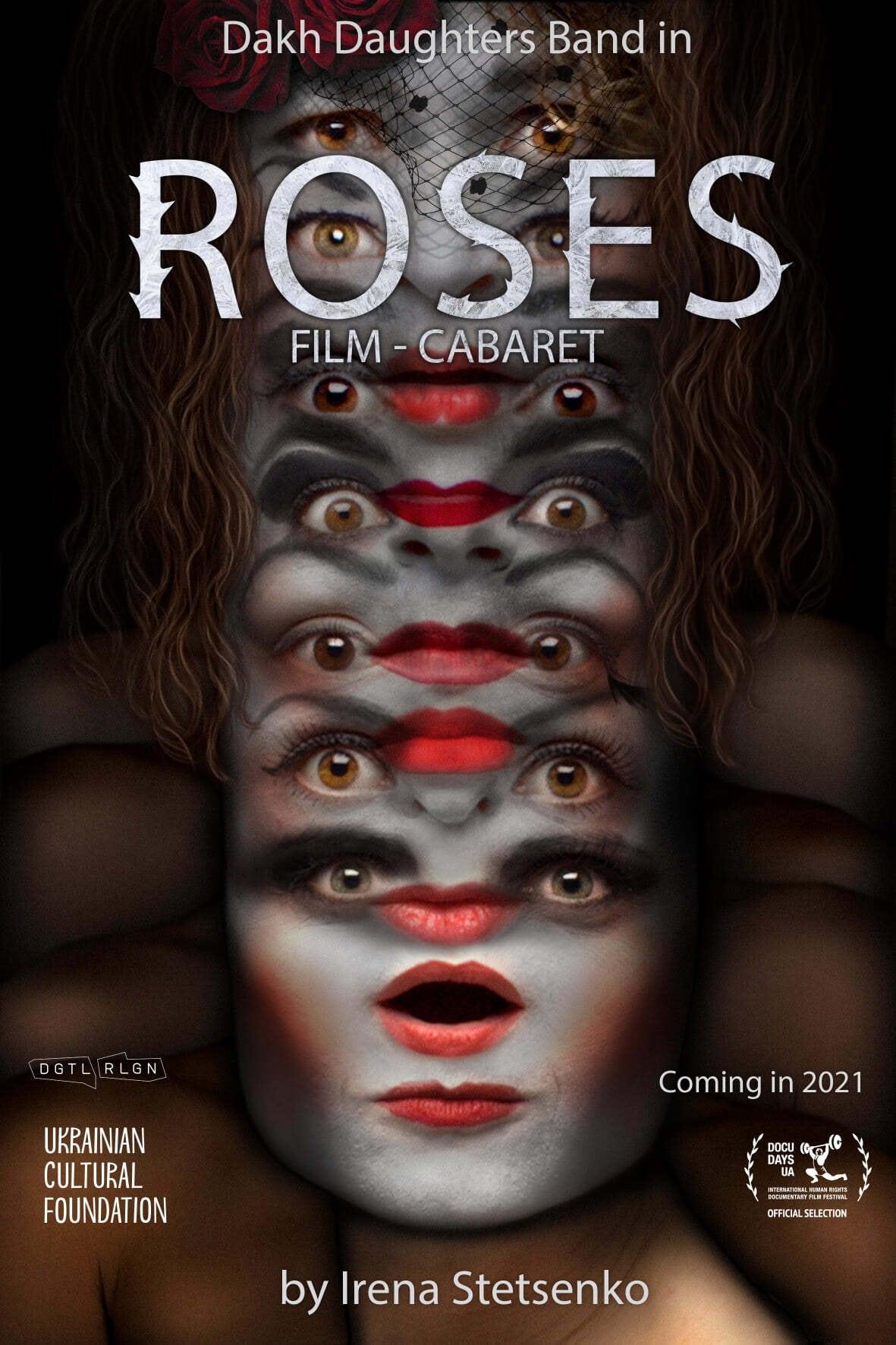 Roses. Film-Cabaret poster