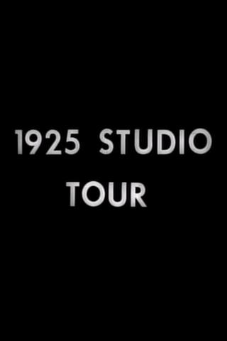 1925 Studio Tour poster