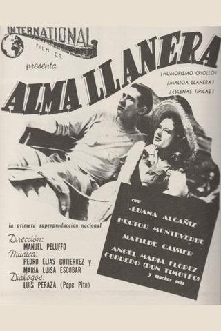 Alma llanera poster