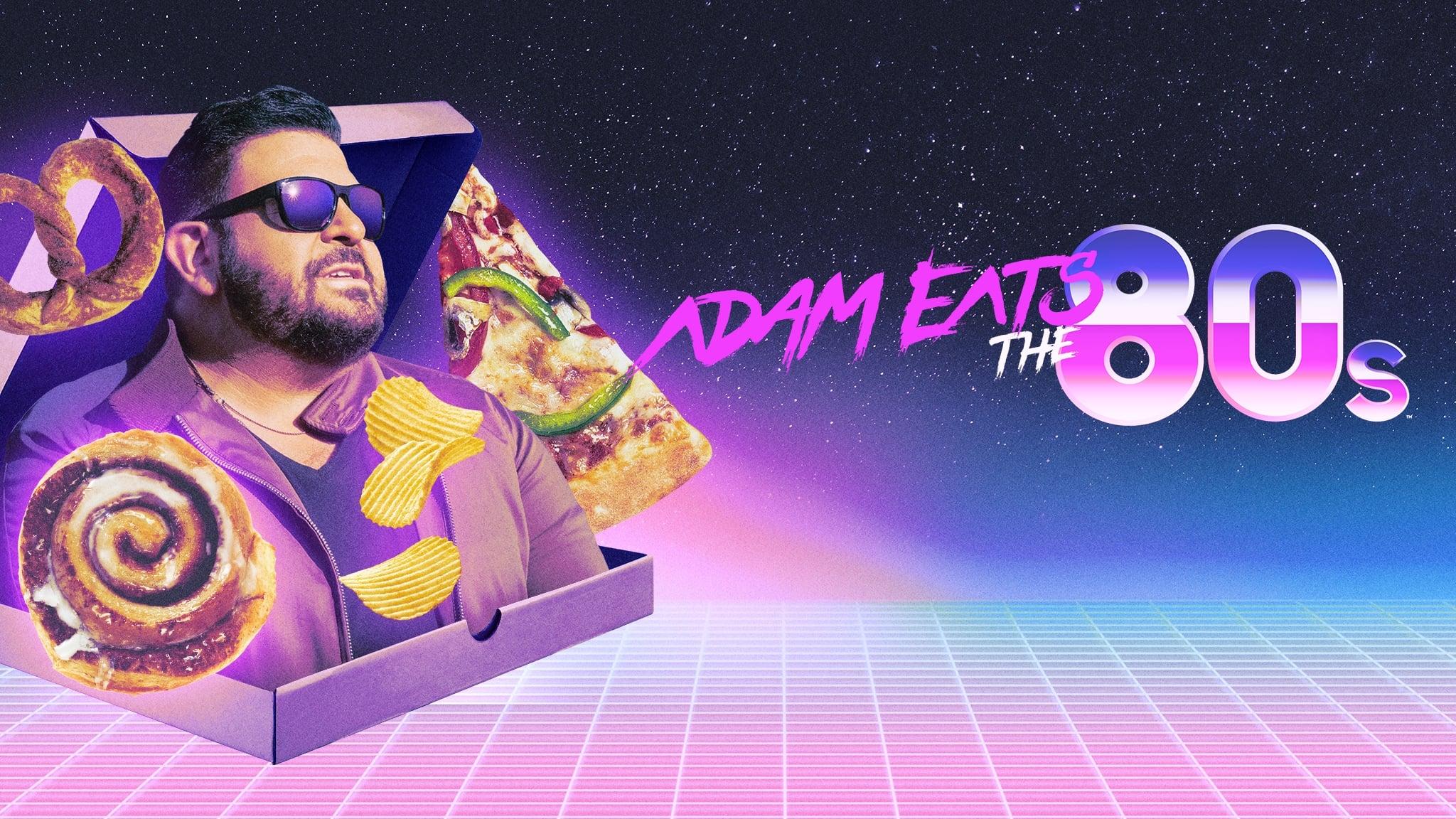 Adam Eats the 80s backdrop