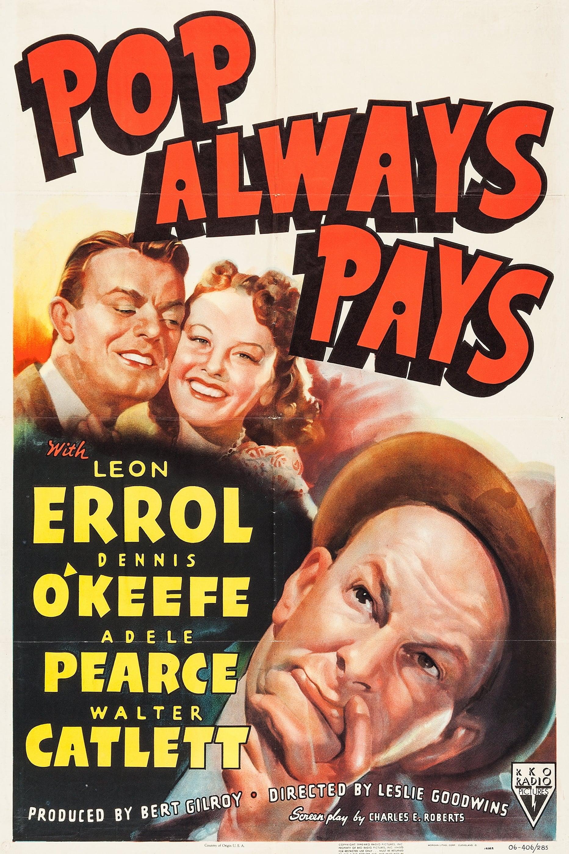 Pop Always Pays poster