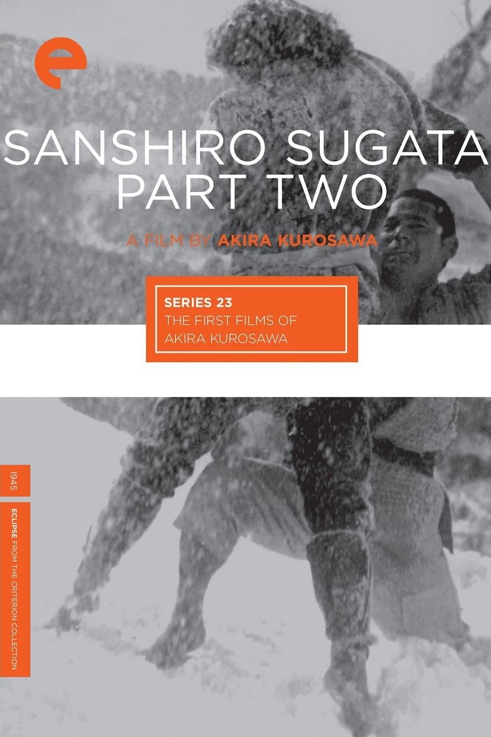 Sanshiro Sugata Part Two poster