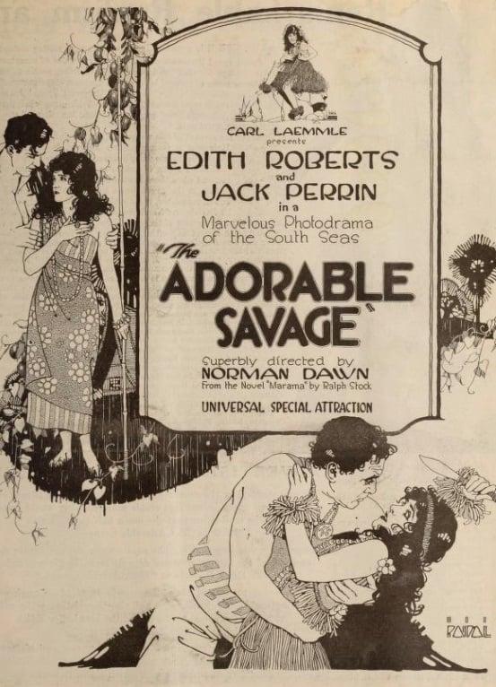 The Adorable Savage poster