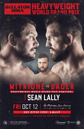 Bellator 207: Mitrione vs. Bader poster