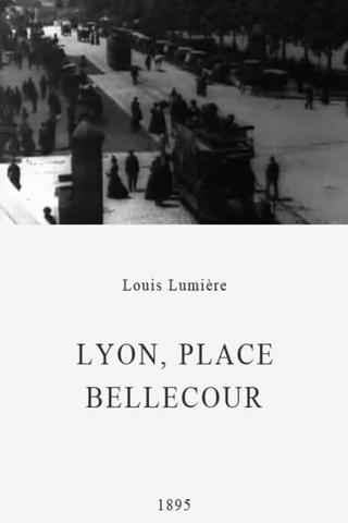 Lyon, place Bellecour poster