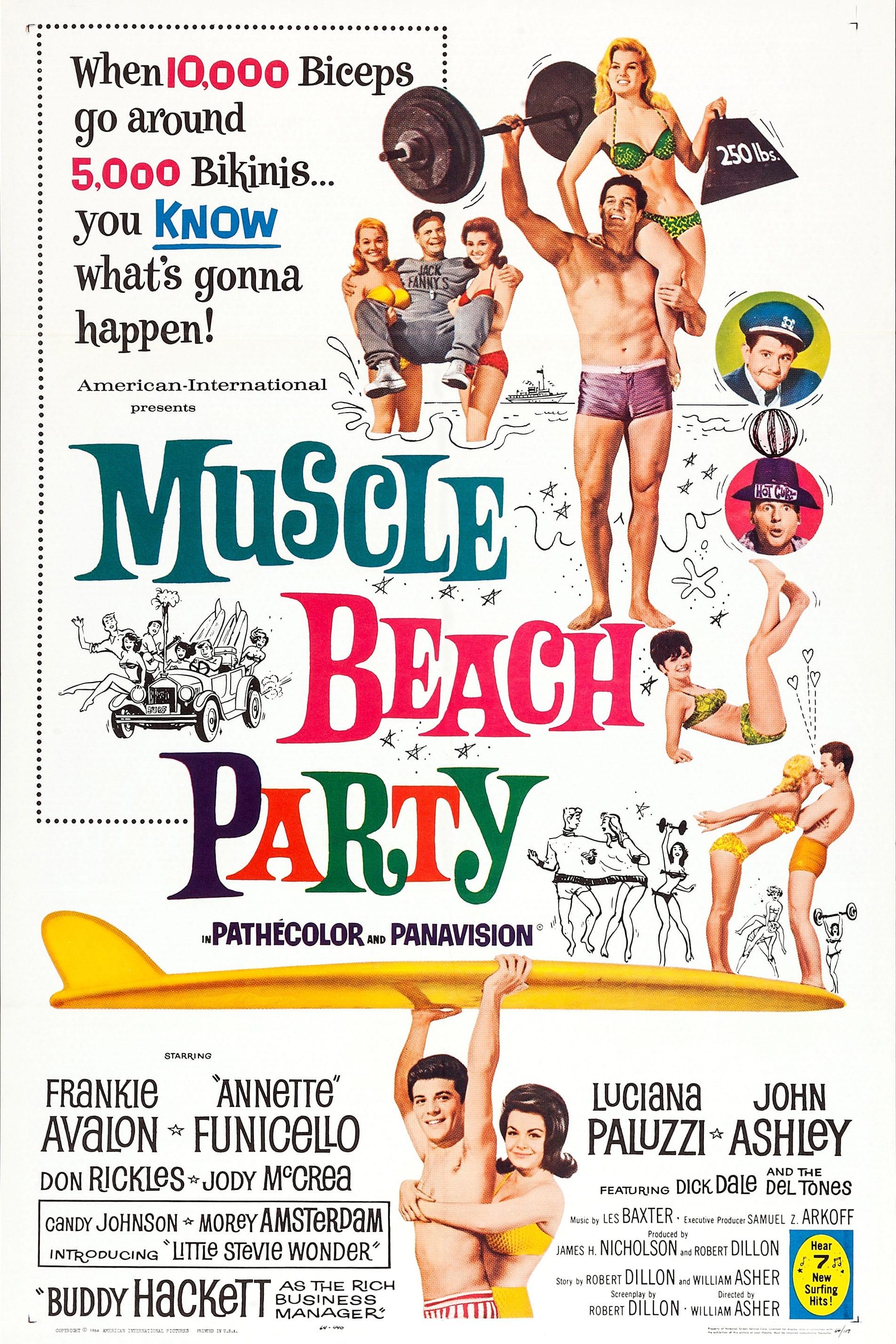 Muscle Beach Party poster