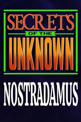 Secrets of the Unknown: Nostradamus poster