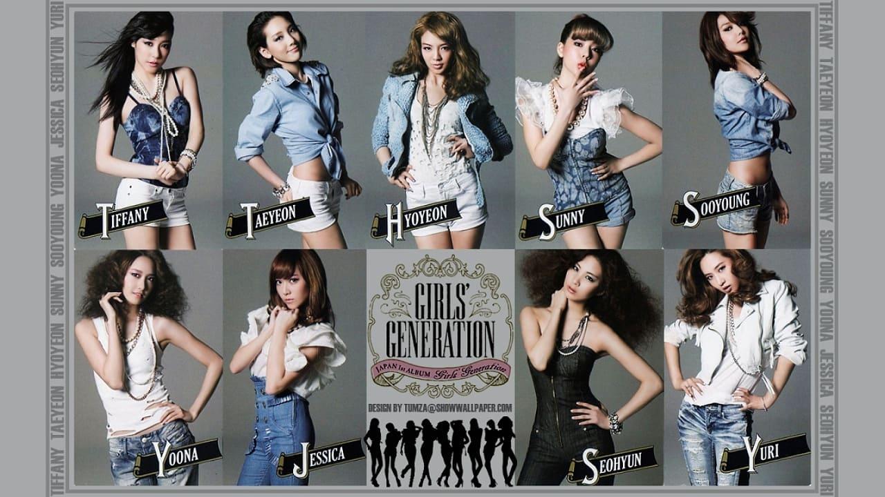 GIRLS' GENERATION ~ First Japan Tour backdrop
