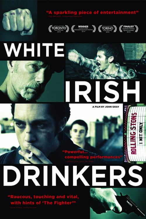 White Irish Drinkers poster