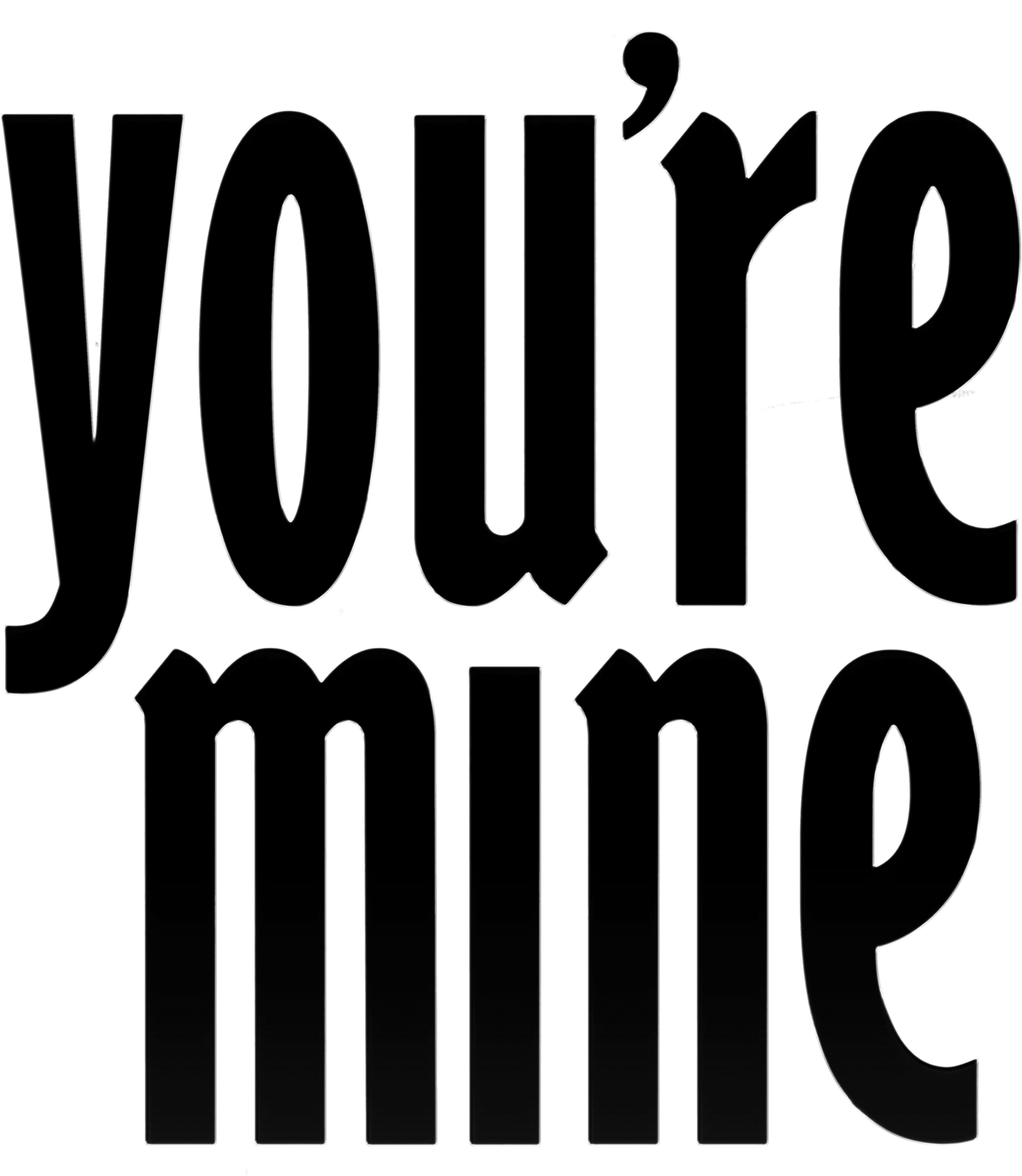 You're Mine logo