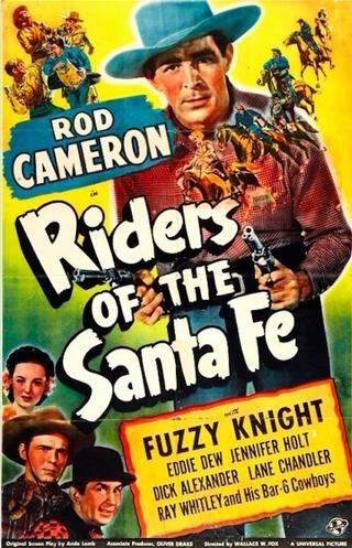 Riders of the Santa Fe poster