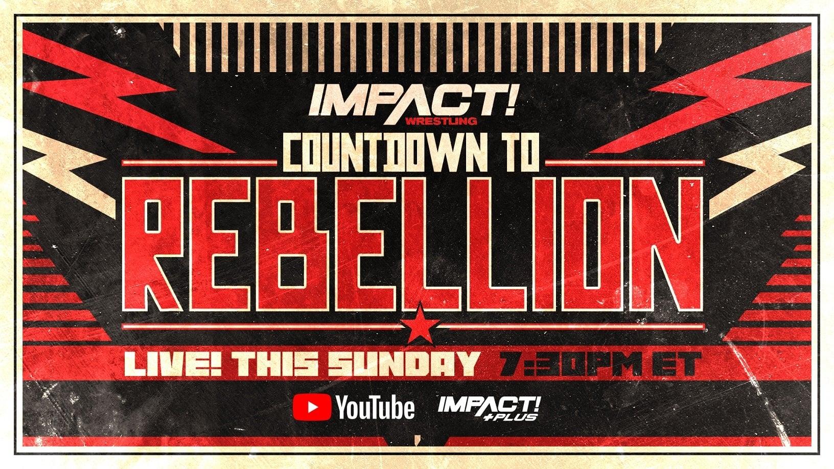Countdown to Impact Wrestling Rebellion 2023 backdrop