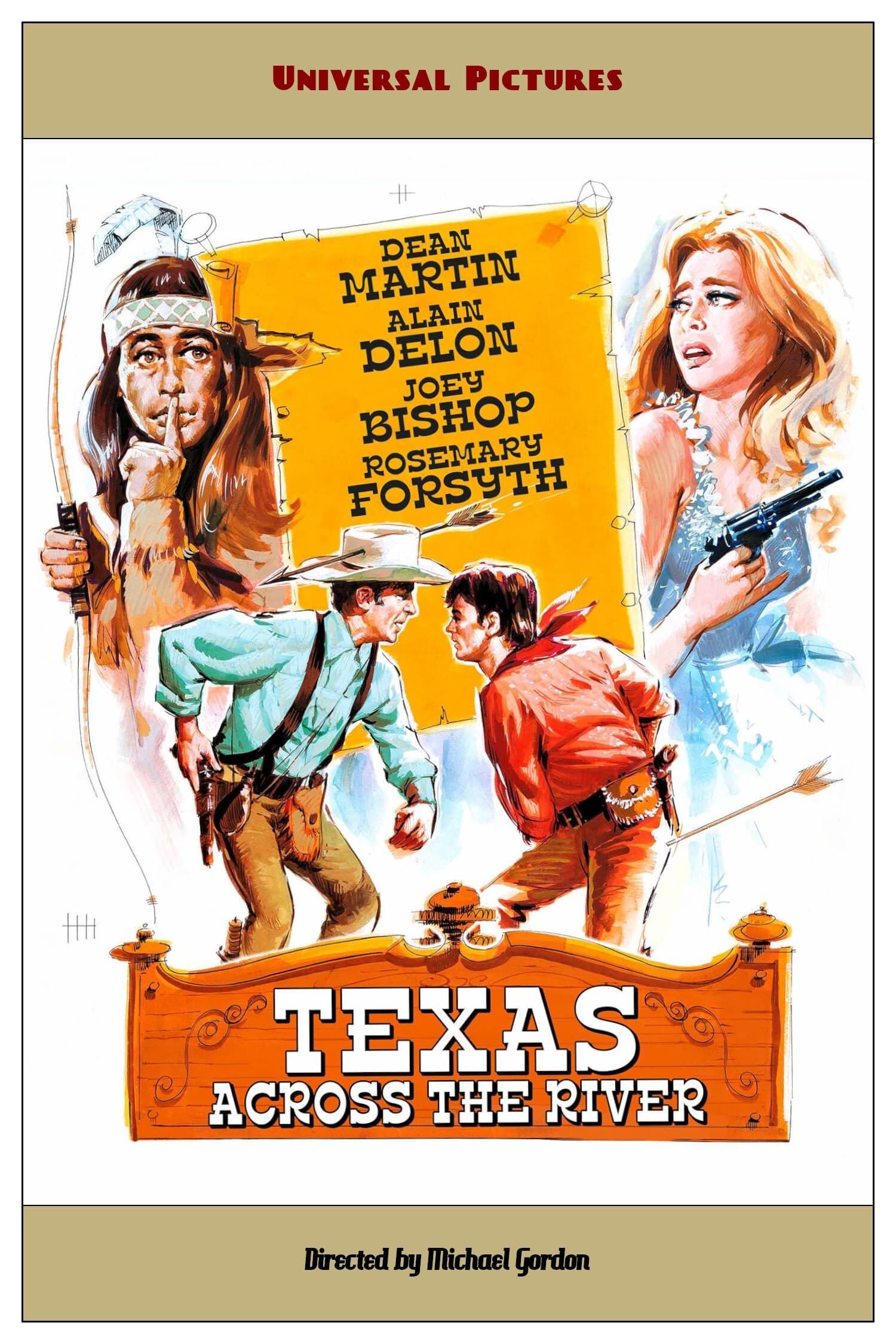 Texas Across the River poster