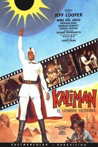 Kalimán, the Incredible Man poster