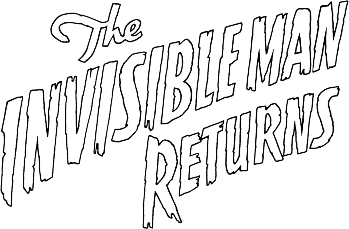 The Invisible Man Returns logo