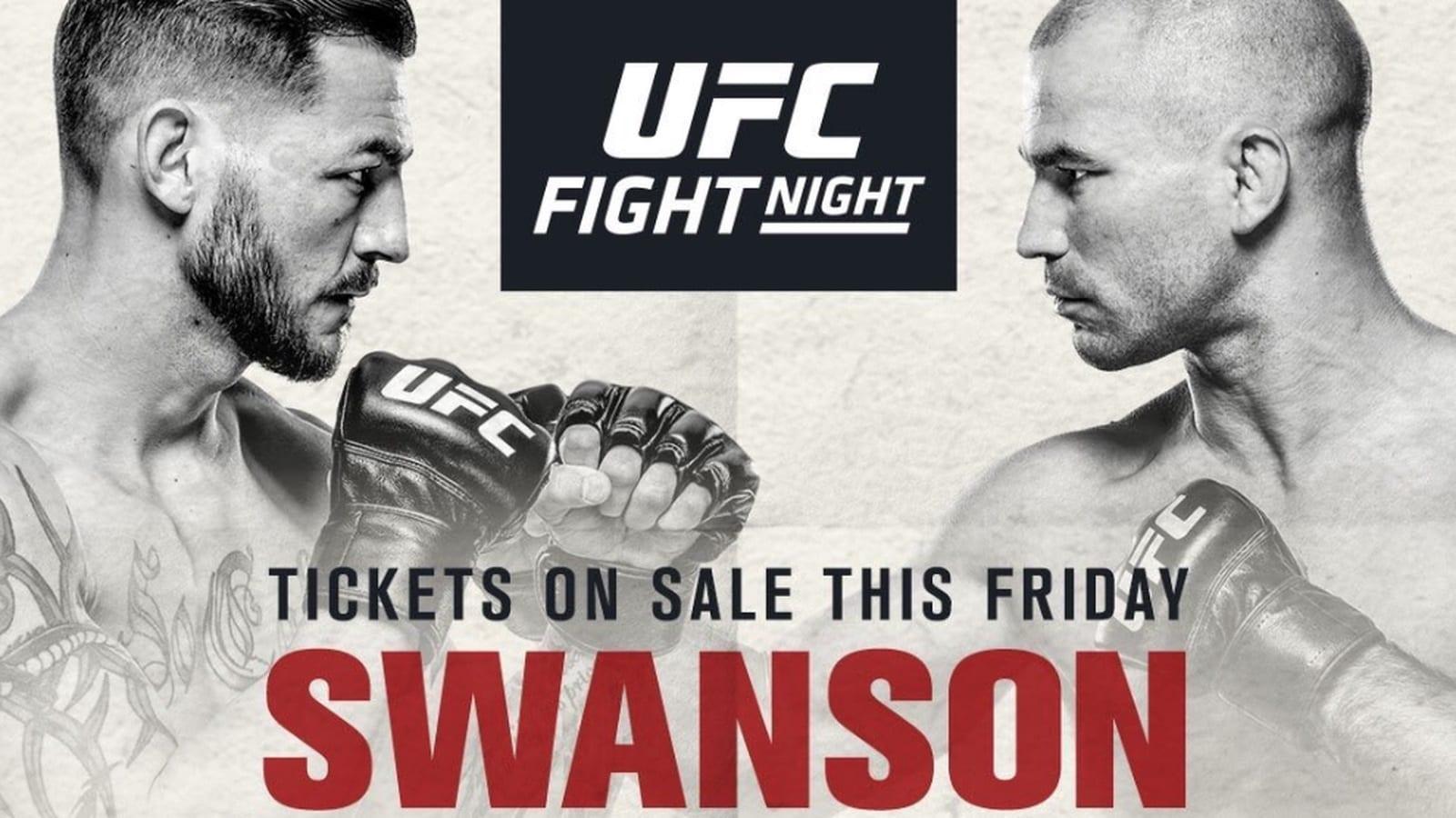 UFC Fight Night 108: Swanson vs. Lobov backdrop