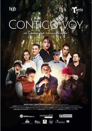 Contigo voy poster