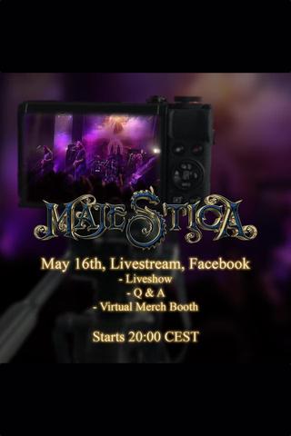 Majestica - Intimate Livestream Experience poster