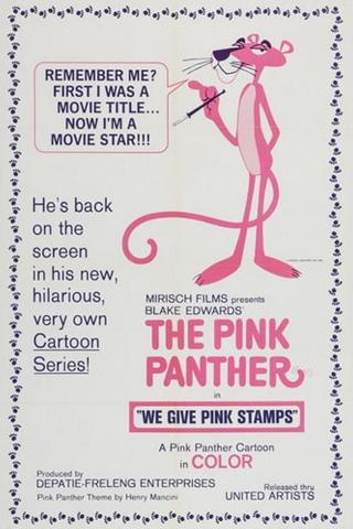 We Give Pink Stamps poster