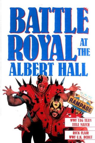 WWE Battle Royal at the Albert Hall poster