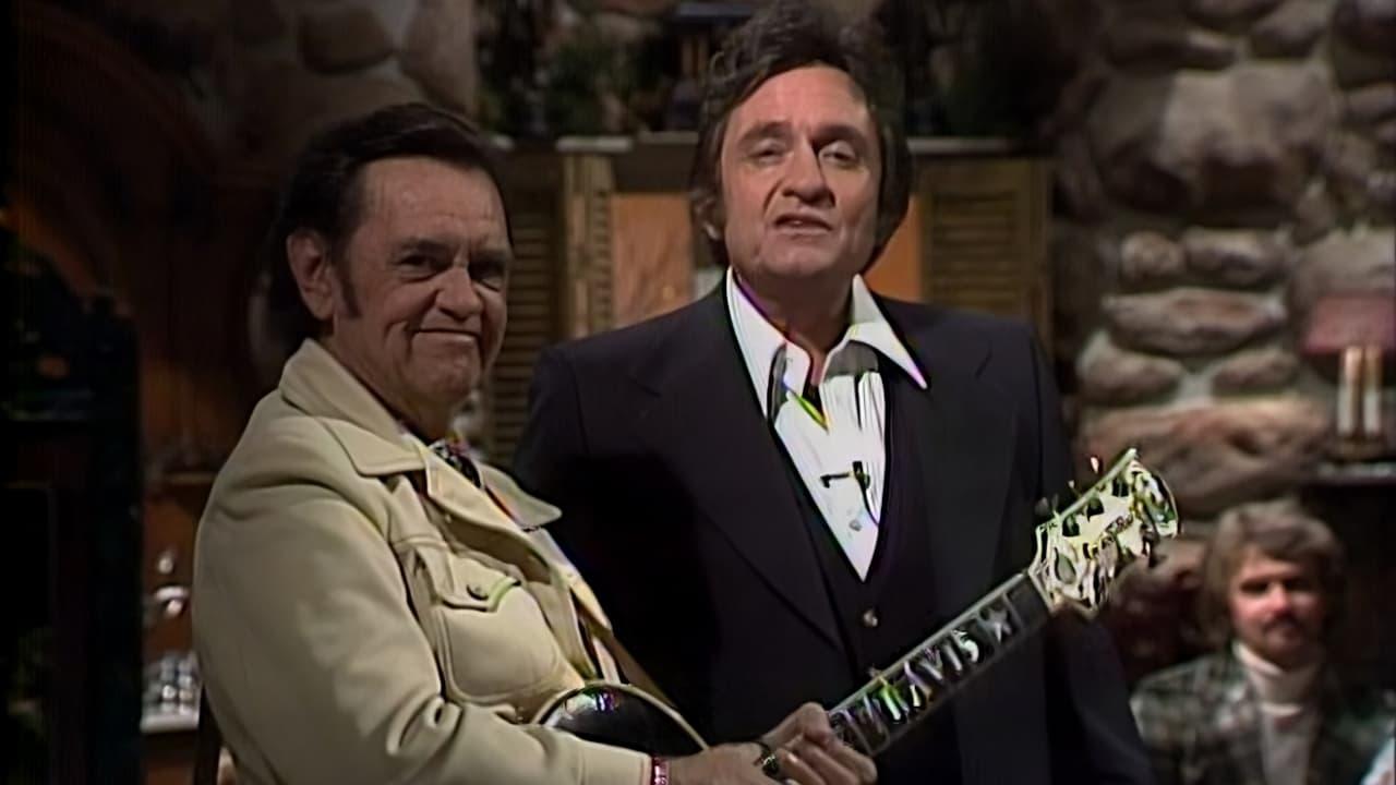 The Johnny Cash Christmas Special 1976 backdrop