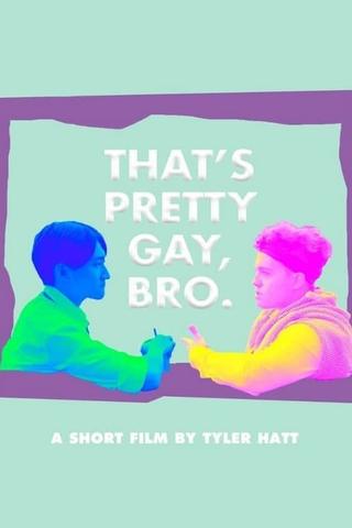 That's Pretty Gay, Bro poster