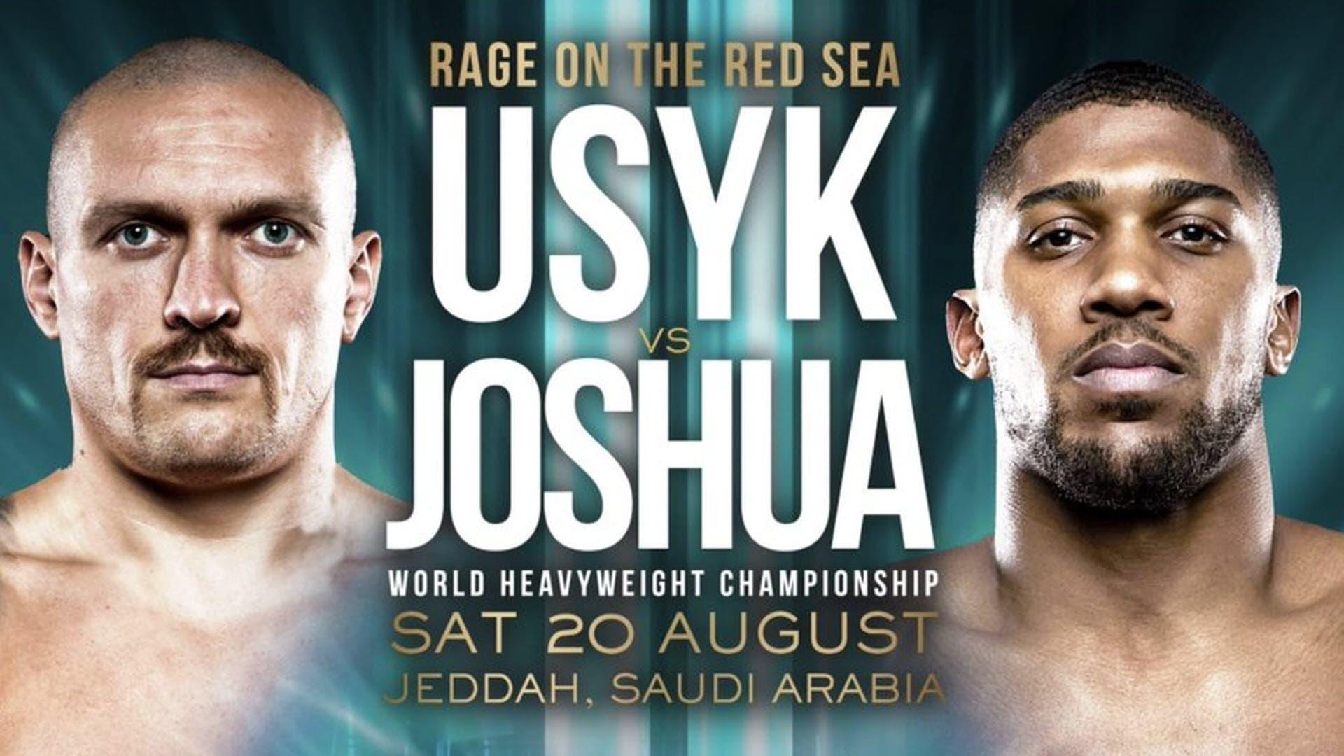 Oleksandr Usyk vs. Anthony Joshua II backdrop