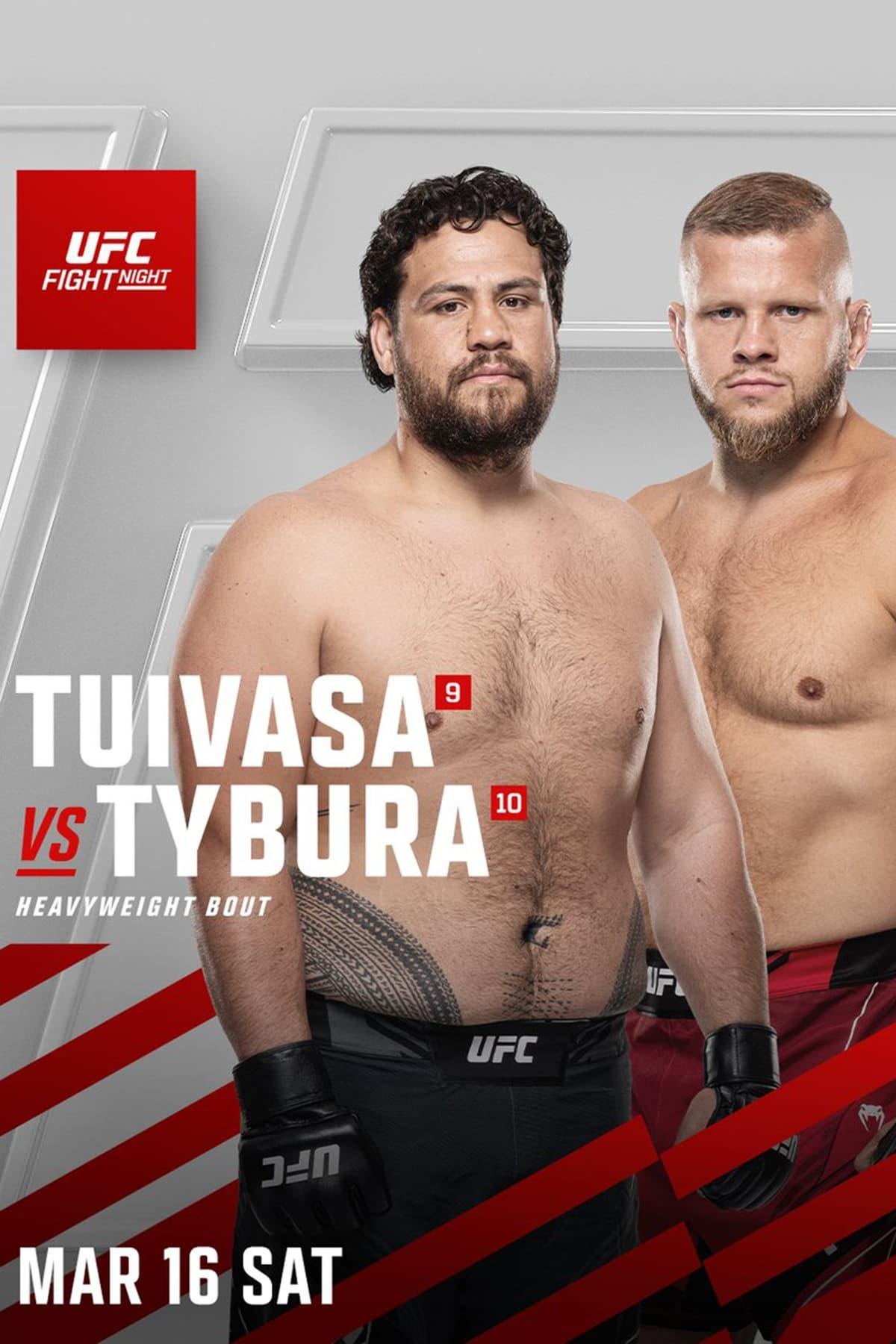 UFC Fight Night 239: Tuivasa vs. Tybura poster
