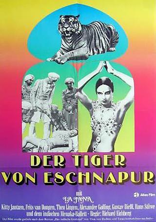The Tiger of Eschnapur poster