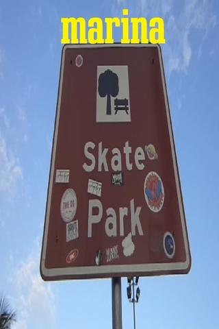 Marina Skatepark poster