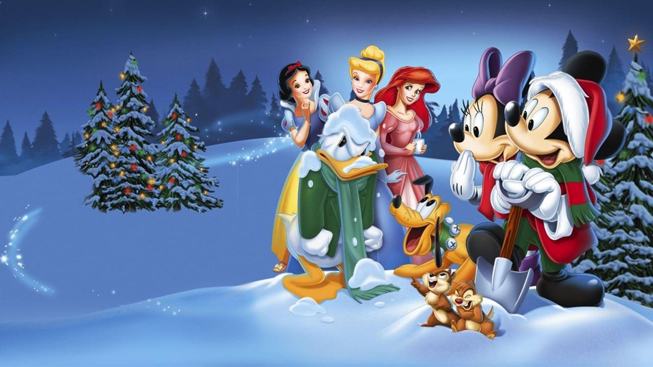 Mickey's Magical Christmas: Snowed in at the House of Mouse backdrop