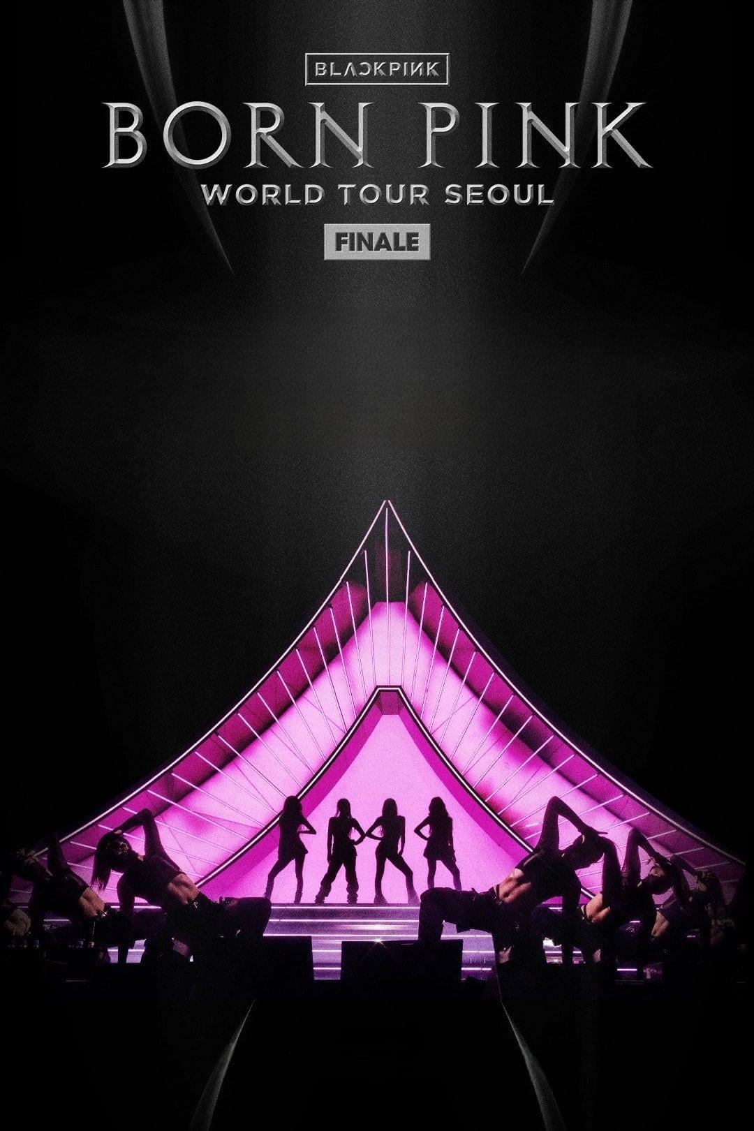 BLACKPINK WORLD TOUR [BORN PINK] FINALE IN SEOUL poster
