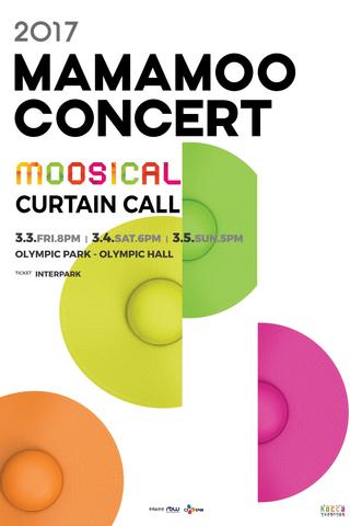 MAMAMOO Concert: Moosical Curtain Call poster